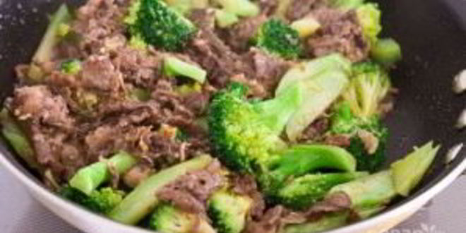 Рецепт брокколи и говядина