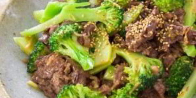 Рецепт брокколи и говядина