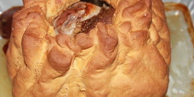 Рецепт буженина в тесте