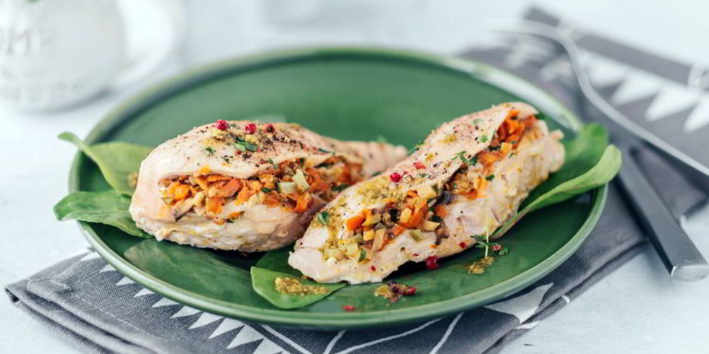 Как приготовить фаршированные куриные грудки