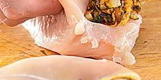 Рецепт фаршированные куриные грудки