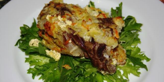 Рецепт фаршированные свиные калтыки