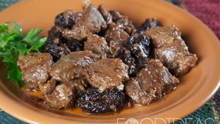 Рецепт Говядина с черносливом