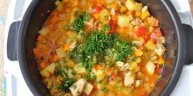 Рецепт индейка с кабачками в мультиварке