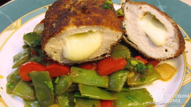 Рецепт Кордон Блю из куриных грудок