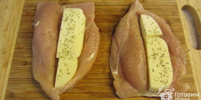Рецепт кордон блю из куриных грудок