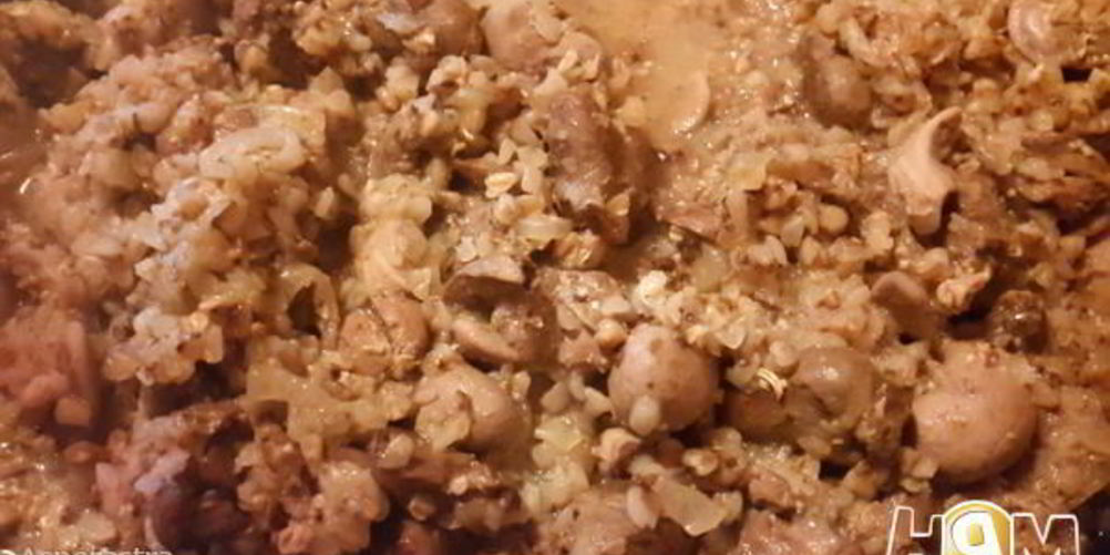 Рецепт баранина с гречкой