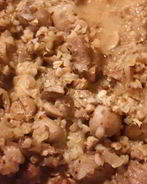 Кроликуропел с гречкой