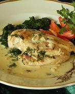 Куриная грудка с розмарином