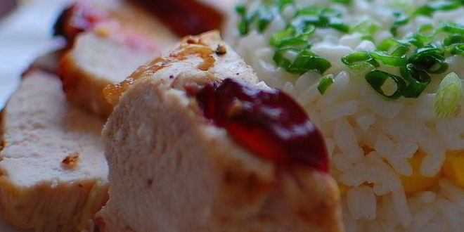 Рецепт куриная грудка со сливами