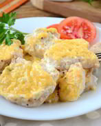 Куриное филе в сливочном соусе