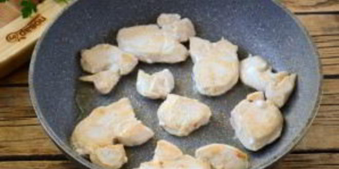 Рецепт куриное филе в сливочном соусе