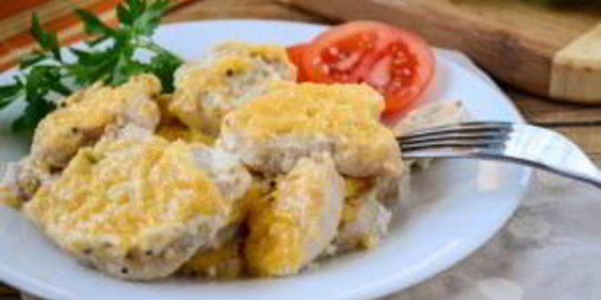Рецепт куриное филе в сливочном соусе