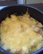 Куриное филе, запеченное с яблоками