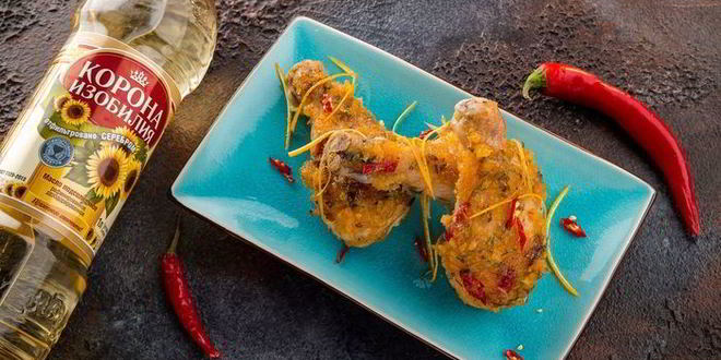 Рецепт куриные бедра в апельсиновой глазури