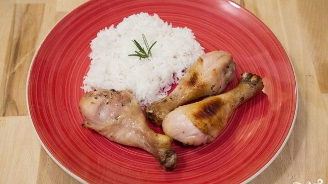 Рецепт Куриные ножки с рисом