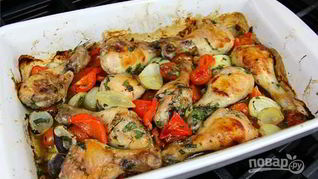 Рецепт Куриные ножки в духовке