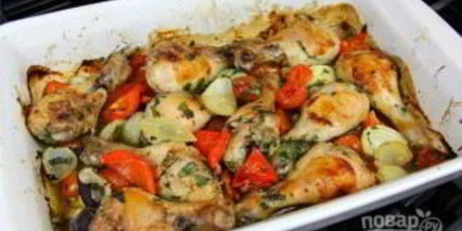 Рецепт куриные ножки в духовке