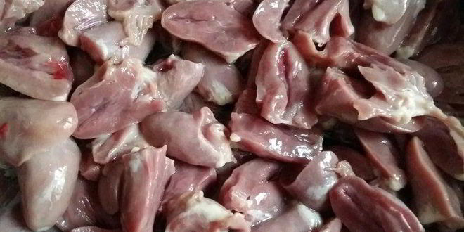 Рецепт куриные сердечки в сливочном соусе