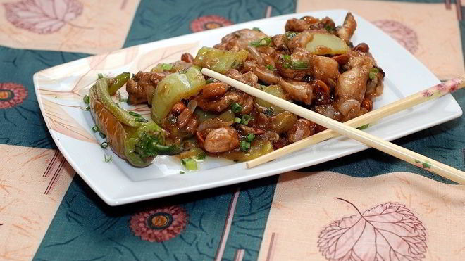 Рецепт Курица с арахисом