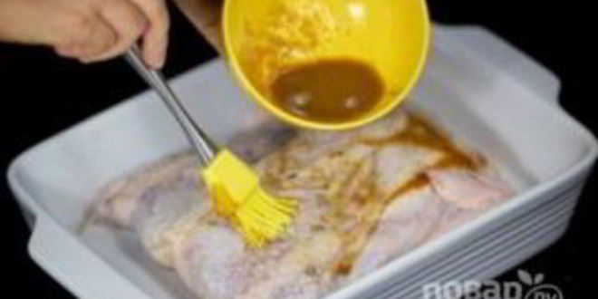 Рецепт курица с черносливом и орехами