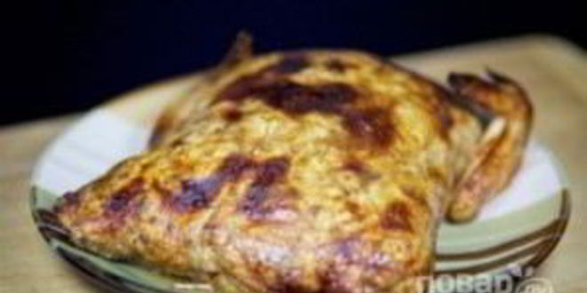 Рецепт курица с черносливом и орехами