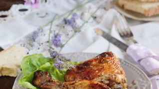 Рецепт Курицы с лимонома и лавандоя