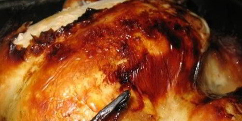 Как приготовить курица с медовой корочкой