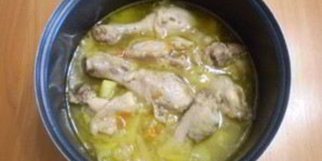 Рецепт курица с овощами и кабачками