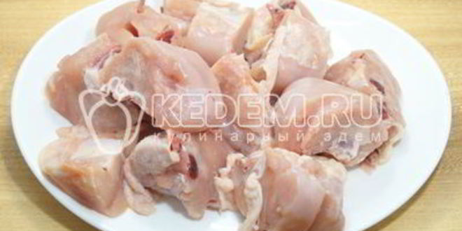 Рецепт курица с овощами в мультиварке