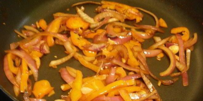 Рецепт курица с рисом и овощами по-испански