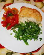 Курица в гратене