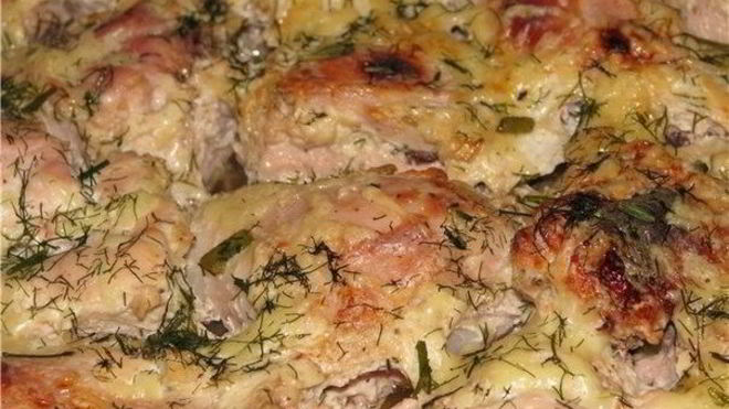 Рецепт Курица в кефире