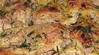 Рецепт Курица в кефире