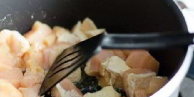 Рецепт курица в молочном соусе