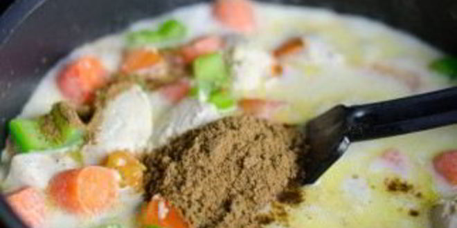 Рецепт курица в молочном соусе