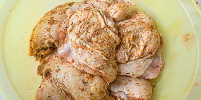 Рецепт курица, запеченная в ананасовом соусе