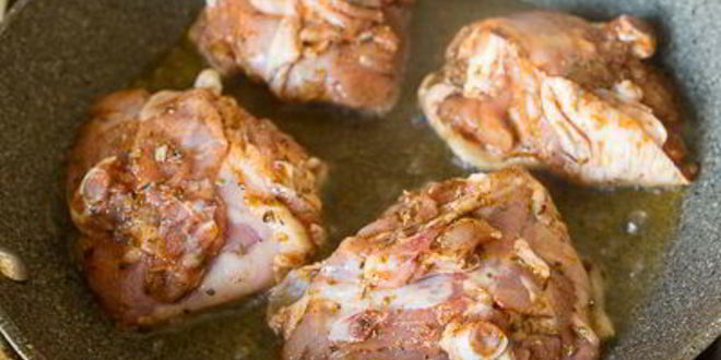 Рецепт курица, запеченная в ананасовом соусе