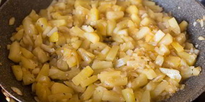 Рецепт курица, запеченная в ананасовом соусе