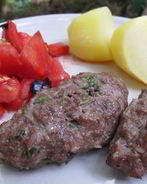 Люля из баранины на мангале