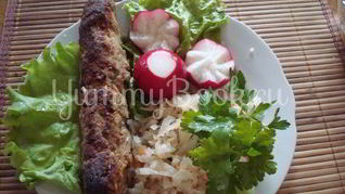 Рецепт Люля-кебаб из говядины