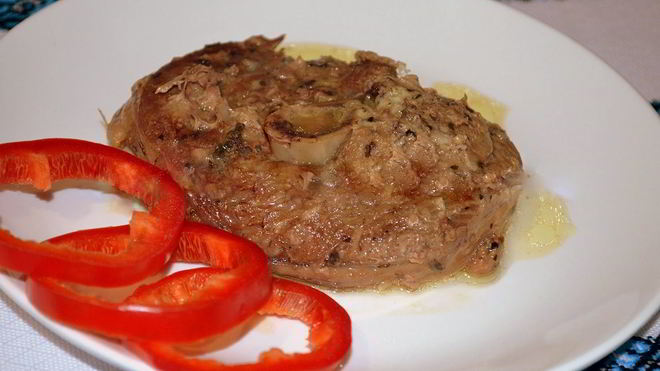 Рецепт Медальоны из индейки в духовке