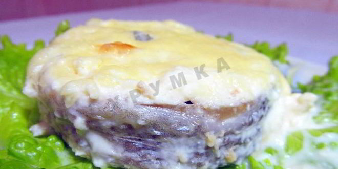 Рецепт медальоны из семги в духовке в сливочно-сырном соусе с дор блю