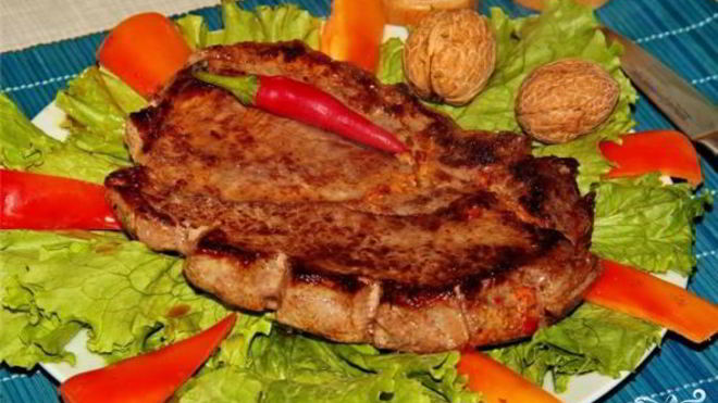 Рецепт Мясо по-абхазски