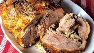 Рецепт Мясо с розмарином в духовке