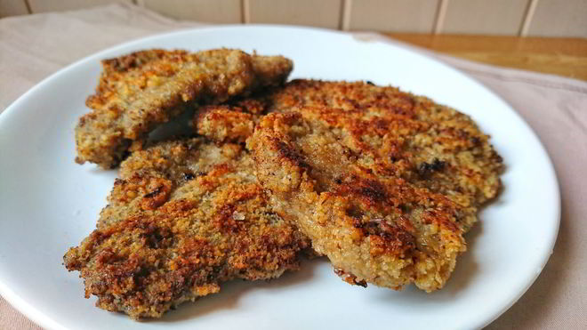 Рецепт Отбивные в панировке с сыром