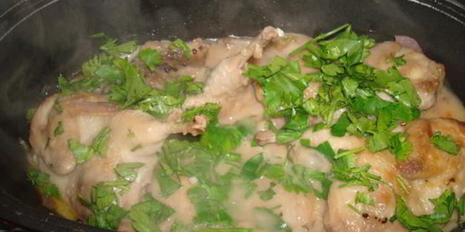 Рецепт перепела тушеные в белом вине