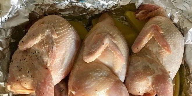 Рецепт перепелки, фаршированные фасолью и грибами