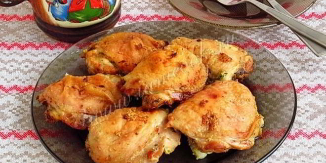 Рецепт пивные куриные бедрышки в аэрогриле