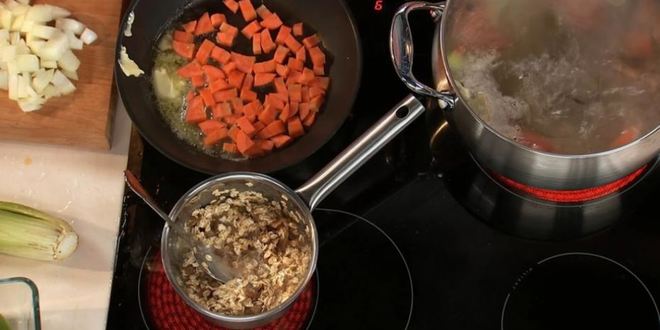 Рецепт разварная говядина с овсянкой